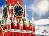 Spasskaya tower on the Red Square