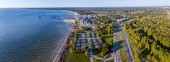 The Pirita Beach and the Bay of Tallinn